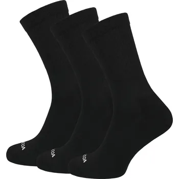 Pánské ponožky Ponožky MOOA Essential 3-pack Velikost ponožek: 35-38 / Barva: černá