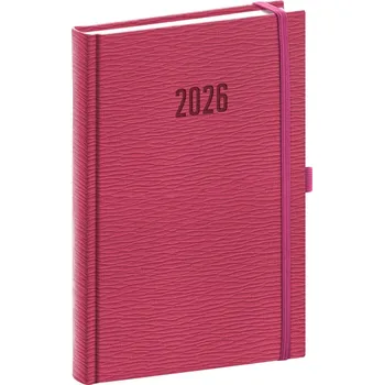 Diář Denní diář Rivoli 2026, růžový