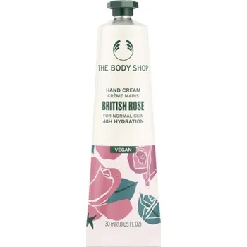 Péče o ruce The Body Shop British Rose Hand Cream - Hydratační krém na ruce 30 ml