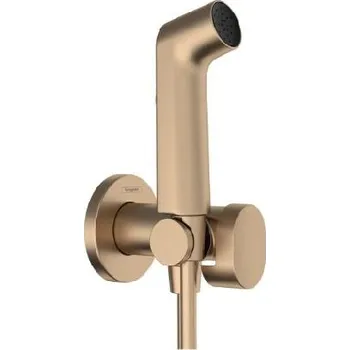 Sprchová hlavice Hansgrohe - Nástěnný ventil s ruční bidetovou sprškou, kartáčovaný bronz 29230140