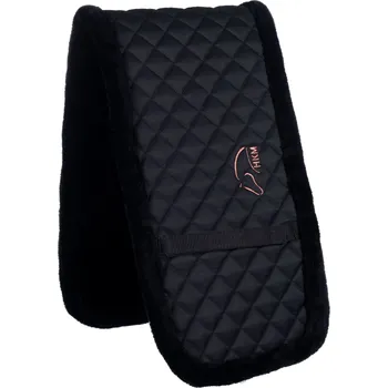 HKM Dečka pod lonžovací obřišník Gymnastic HKM, black/rosegold 80 cm x 15 cm
