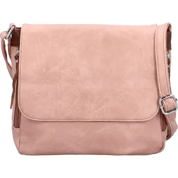 Kabelka Stylová dámská crossbody Metagga, růžová