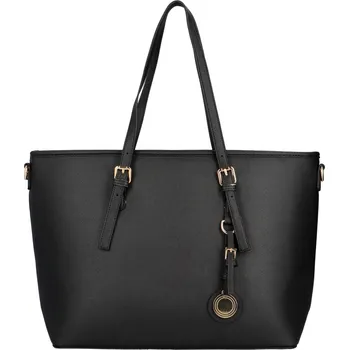 Kabelka Luxusní dámská kabelka přes rameno Rimia, černá