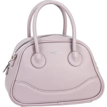 Kabelka David Jones kabelka kufřík eko kůže fialová