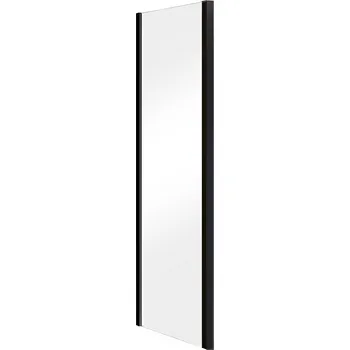 Besco Duo Slide pevný boční díl, black Rozměr sprch.dveří: 80cm, PDSB-80