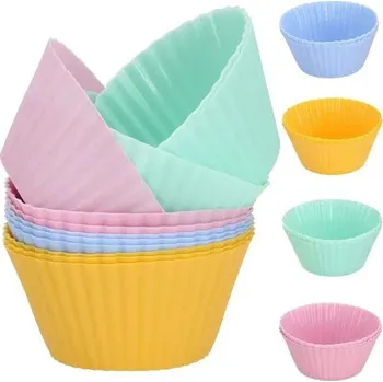 Formička SILIKONOVÉ FORMY KOŠÍČKY NA MUFFINY SADA 6 KS