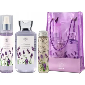 Kosmetická sada Aurora Dárková Sada pro ženy a dcery Kosmetika v kabelce 3 el Levandule