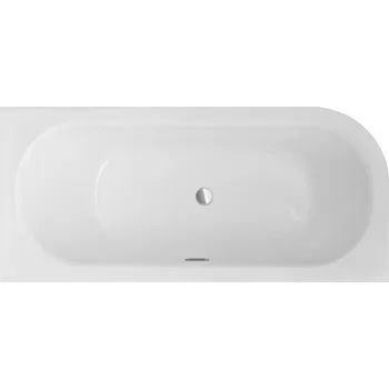 Vana Besco Avita Slim Plus 180x80 akrylátová vana včetně chromového sifonu a přepadu Délka vany: 180cm, Orientace: Pravá, WAV-180-NPP