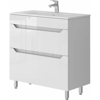 Koupelnový nábytek Lavedo Neo White 80 koupelnová skříňka s umyvadlem, NEO-80W