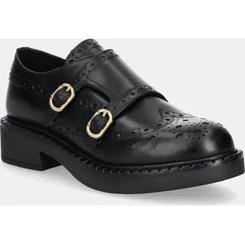 Dámské polobotky Kožené polobotky Twinset 242TGT092.00006 černá 99X, EUR 36