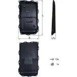 Hydraulický filtr, sada KNECHT, MH HX184KIT