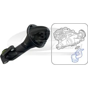 Olejové čerpadlo Sací potrubí olejového čerpadla 3RG 84754