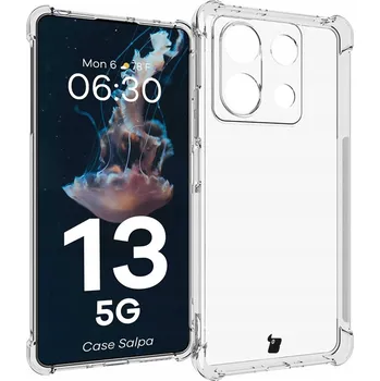 Pouzdro na mobilní telefon Zadní Kryt Bizon pro Xiaomi Redmi Note 13 5G bezbarvý