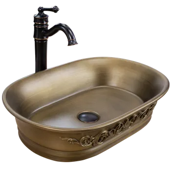 Rea Wilma Rustic 55 umyvadlo na desku, mat, REA-U3305