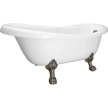 Vana Aplomo Empire Solo volně stojící akrylátová vana 170x75, chrom nožičky, EMSCH