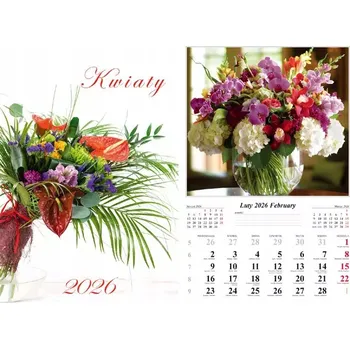 Kalendář Knižní kalendář 2026 A5, vícebarevný