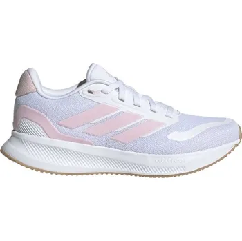 Chlapecké tenisky Dětská sálová obuv adidas RUNFALCON 5 J 5 Bílá, Růžová