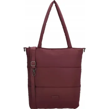 Kabelka Beagles nylonová taška červená