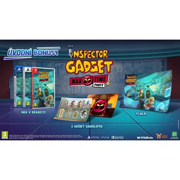 Hra pro Nintendo Inspector Gadget Mad Time Party Nintendo Switch - Krabicová verze