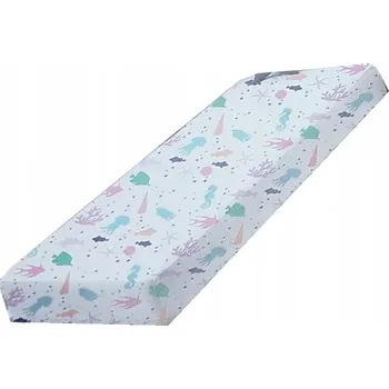 Prostěradlo Prostěradlo bavlněné jersey FAUNA MORSKA 90 x 200 x 25 cm