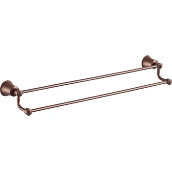Aplomo Art Line dvojitý držák na ručník, starožitná měď, AL53226ORB