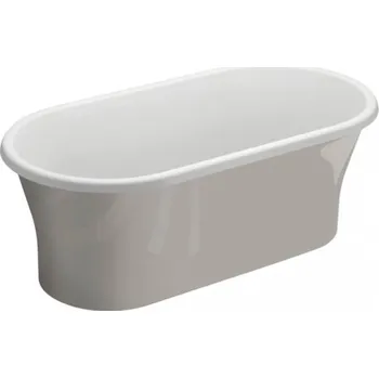 Polimat Amona volně stojící akrylátová vana 150x75, popel, 00412