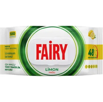 Univerzální čisticí prostředek Univerzální čisticí ubrousky Fairy Lemon 100 ks - citronové