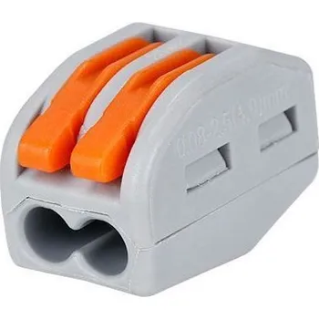 Síťový kabel Rychlospojka bezšroubová 222-412 pro kabely 0,08-2,5mm2