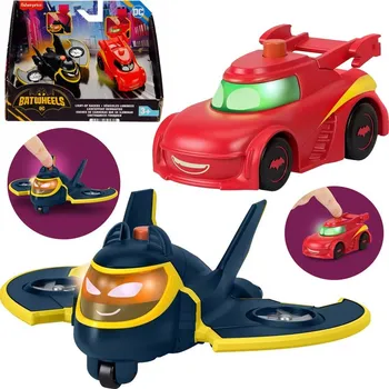 autíčko Fisher Price DC Batwheels Batwing & Redbird