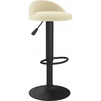Barová židle Barová Židle VidaXL krémová 72 cm kovová