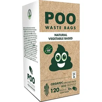 sáček na exkrement M-Pets POO sáčky na exkrementy kompostovatelné malé 120 ks