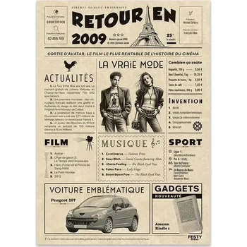 Zahradní dekorace FestySpark Originální dárek pro mladé muže a ženy, návrat v roce 2009 – Nápad na dárek k 16.