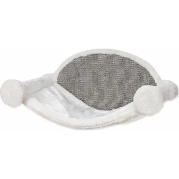 Trixie Odpočívadlo k připevněnění na stěnu bílá/šedá 54x28x33cm