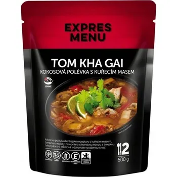 Hotové jídlo Tom Kha Gai - Kokosová polévka s kuřecím masem EXPRES MENU 600 g