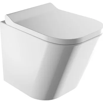 Klozet Aplomo Fontana rimless WC závěsné se sedátkem, FONTANAMWBP