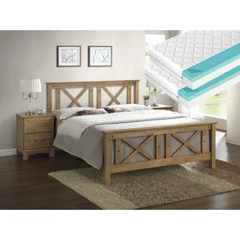 Postel Casarredo Postel TEXAS II 180x200 cm + 2 ks matrace FUTURA 90