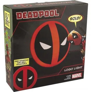 Lampička Nástěnná/Stolní lampička MARVEL DEADPOOL LOGO