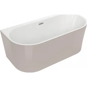 Vana Polimat Sola I volně stojící akrylátová vana, popel Délka vany: 150cm, 00495