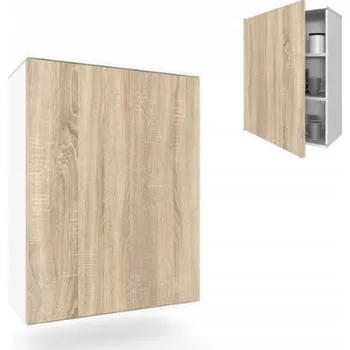 Kuchyňská skříňka Kuchyňská Závěsná Skříňka Horní Premium KIRA Bílá Sonoma 50 cm tip-on Blum