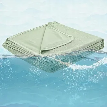 přikrývka Koc chłodzący na lato Q-Max >0,4 noční pocení 274 x 228 cm, tenká a lehká