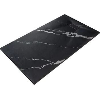 Besco Vexo obdélníková sprchová vanička, marble black Rozměr vaničky: 130x90cm, VMB-130-90-P