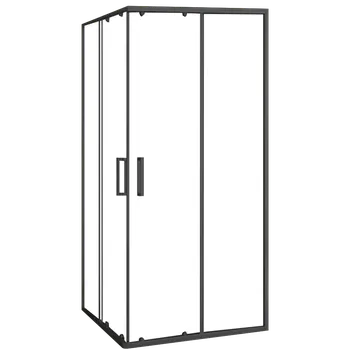 Rea City sprchový kout, black Rozměr koutu: 80x80cm, REA-K6448