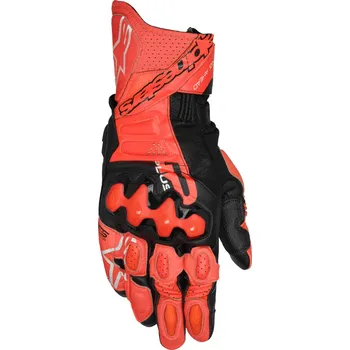 Moto rukavice Rukavice na motorku Alpinestars GP Plus R V3 červeno-fluo červeno-černé M