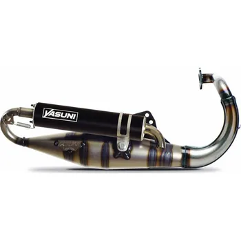 Výfuk pro motocykl Yasuni Výfuk Yasuni R-Pro Peugeot vert. černý YA1002B-RPRO