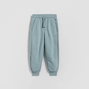 Reserved - Bavlněné jogger kalhoty - světle modrá - 474HK-50X - 474HK-50X-104