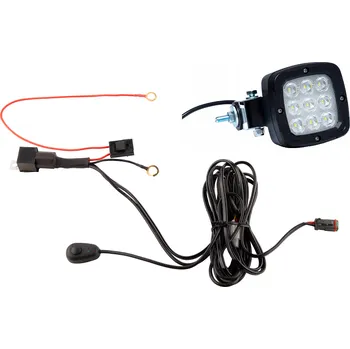 Pracovní světlo Fristom Pracovní lampa 9xLED 650 LM 34W + přípojka