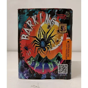 Zábavní pyrotechnika PyroMoravia Baterie 25 ran F2 BARKING SPIDER - baterie 25 ran PS-244