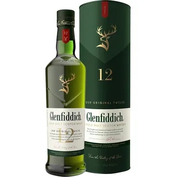 Whisky Glenfidich 12 let 40% 0,7l
