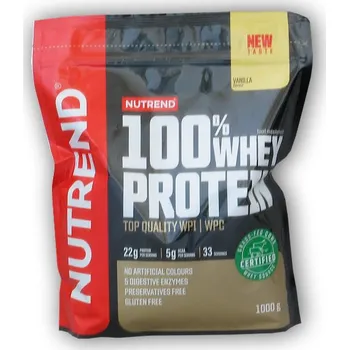 Proteinový nápoj Nutrend 100% Whey Protein NEW 1000g Varianta: ledová káva