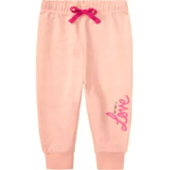LUPILU dívčí tepláky Pastelově Růžová LOVE 4-6 L / 110-116